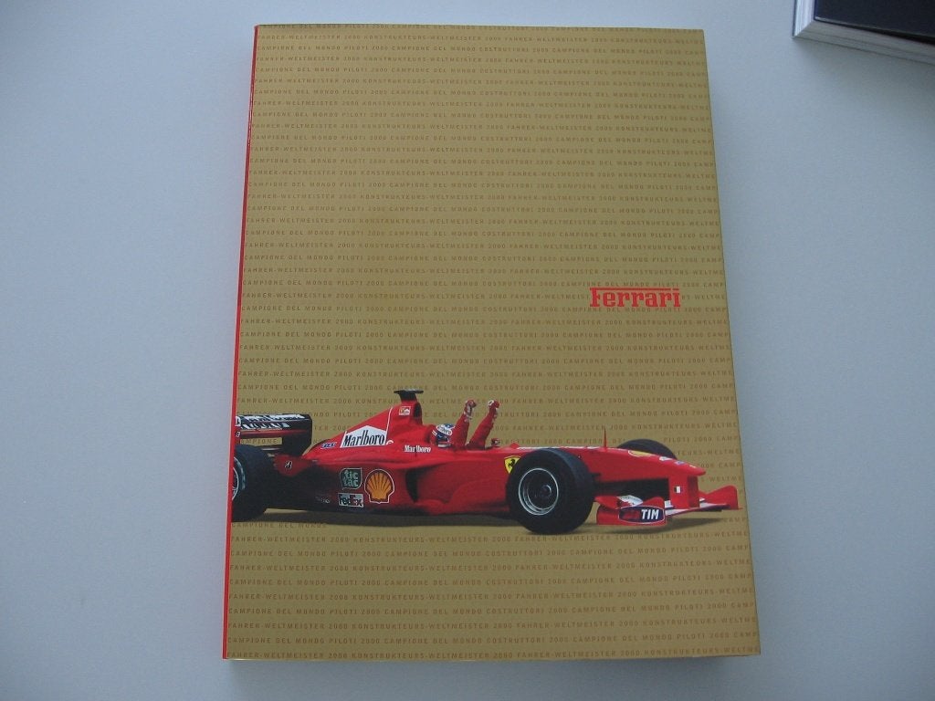 FER 239 Ferrari 2000, jaarboek, fabrieksuitgave, Ophalen of Verzenden, Zo goed als nieuw, Ferrari