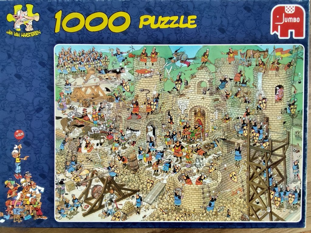 Van Haasteren puzzles (1), Hobby en Vrije tijd, Denksport en Puzzels, Ophalen, 500 t/m 1500 stukjes, Gebruikt, Legpuzzel