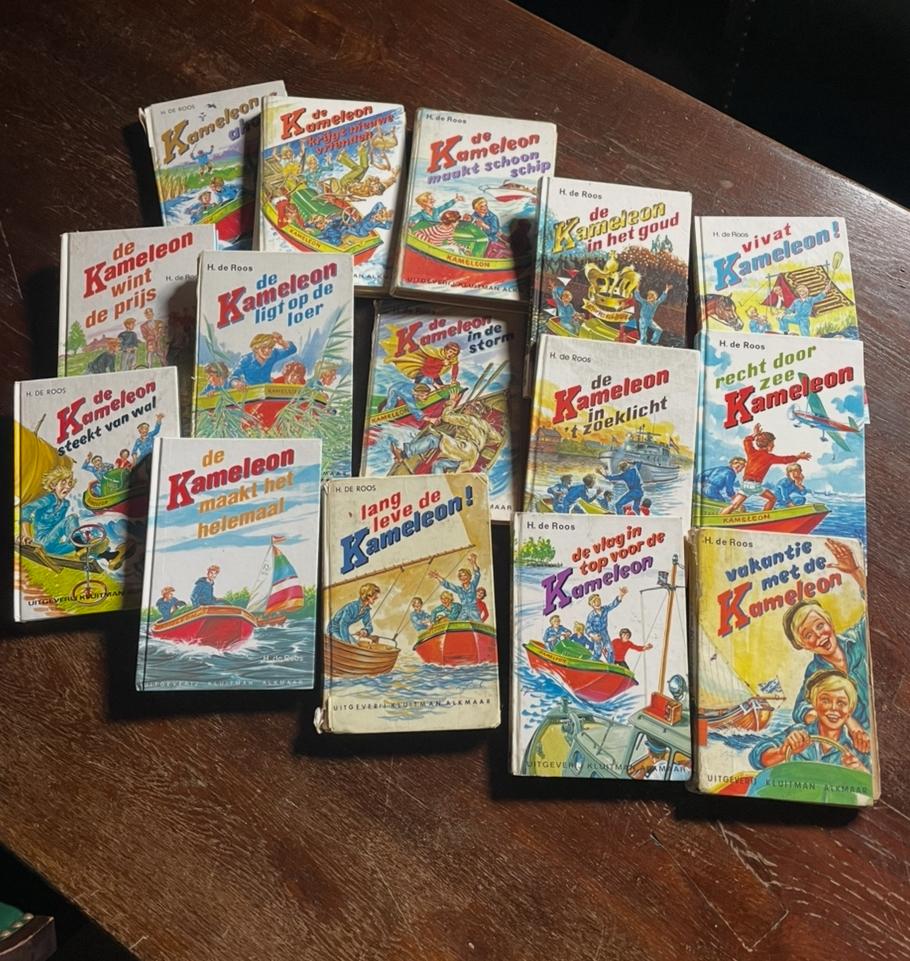 Serie Kameleon boeken (15st), Ophalen, Gelezen