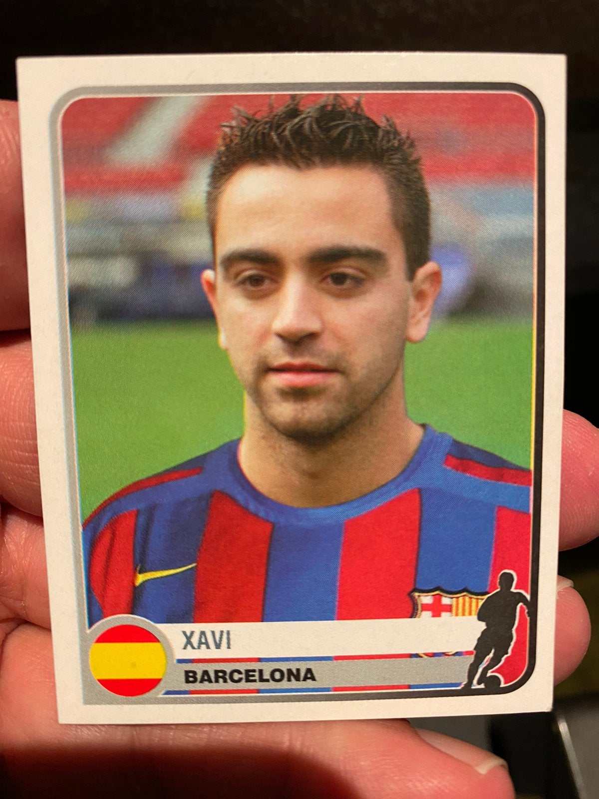 Panini 2005 XAVI Barcelona, Ophalen of Verzenden, Zo goed als nieuw, Overige binnenlandse clubs, Poster, Plaatje of Sticker
