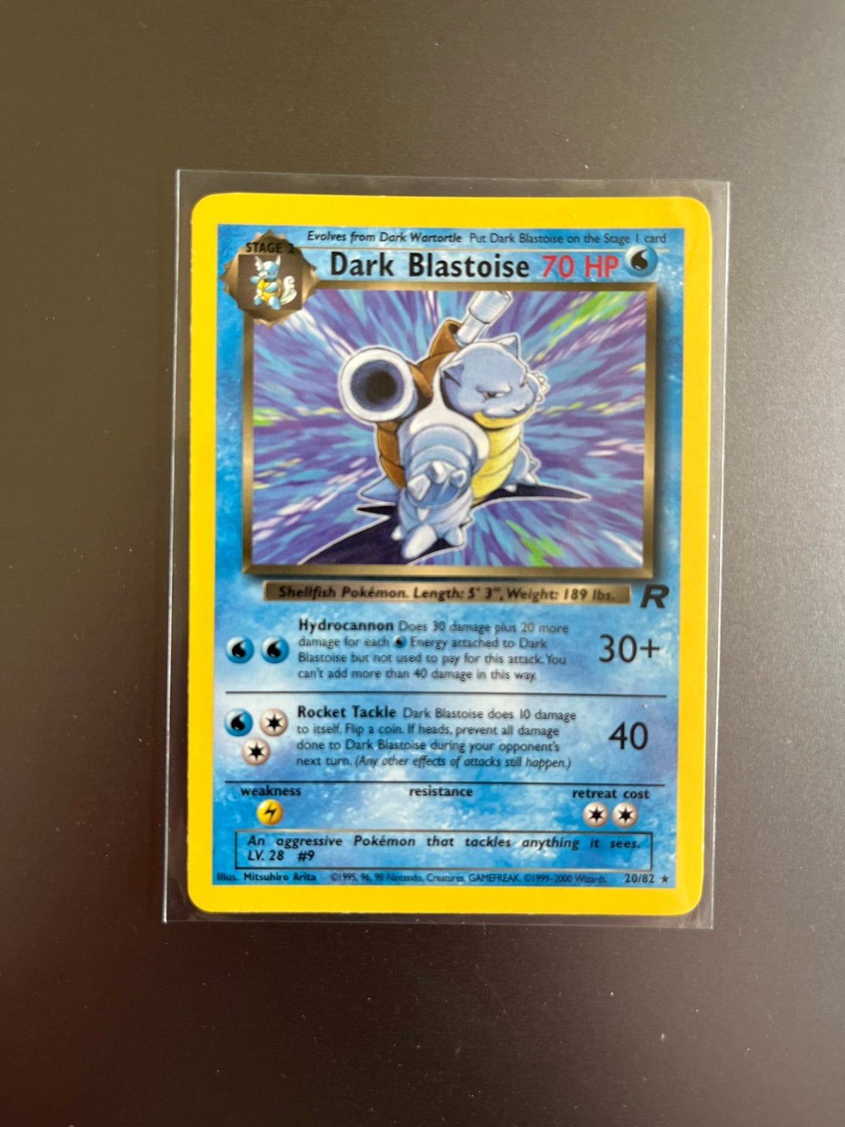 Pokemon Team Rocket - Dark Blastoise, Verzenden, Gebruikt