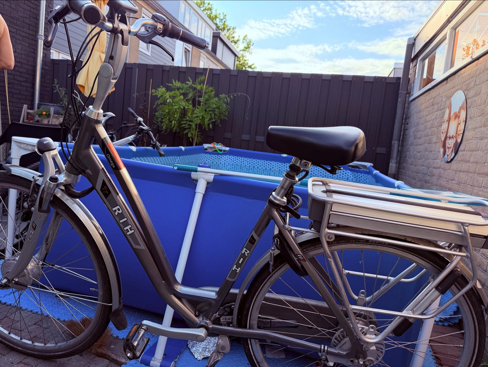 RIH elektrische fiets met Omega display, Ophalen, Gebruikt, Minder dan 30 km per accu, Overige merken
