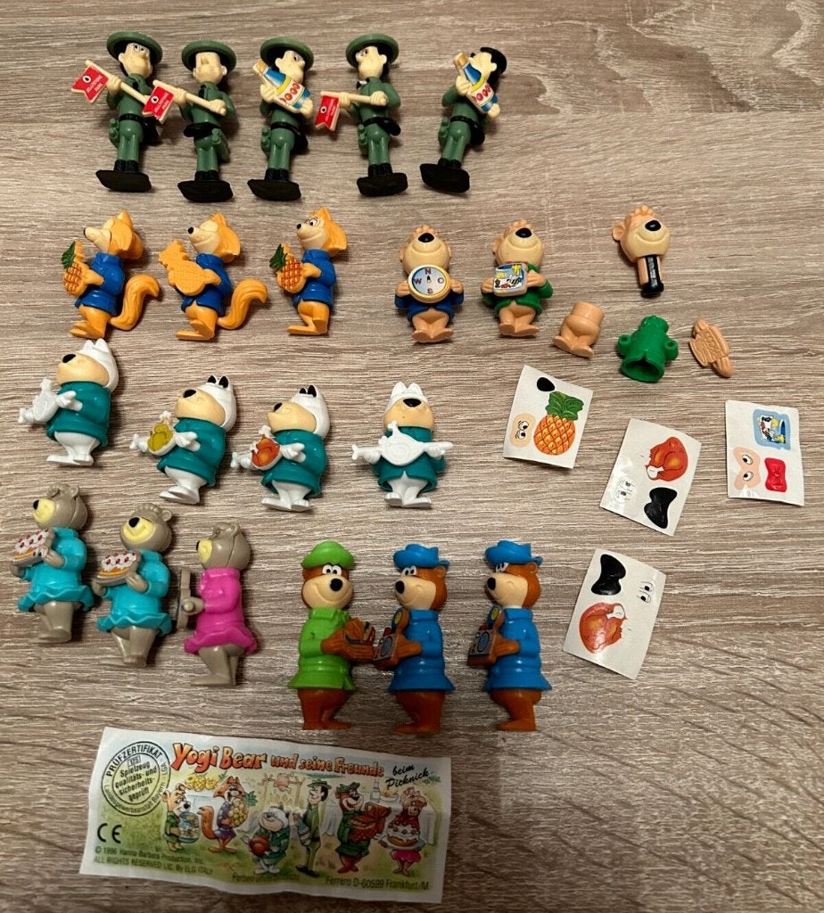 Yogi beer en zijn vrienden, figuren, Ophalen of Verzenden, Zo goed als nieuw