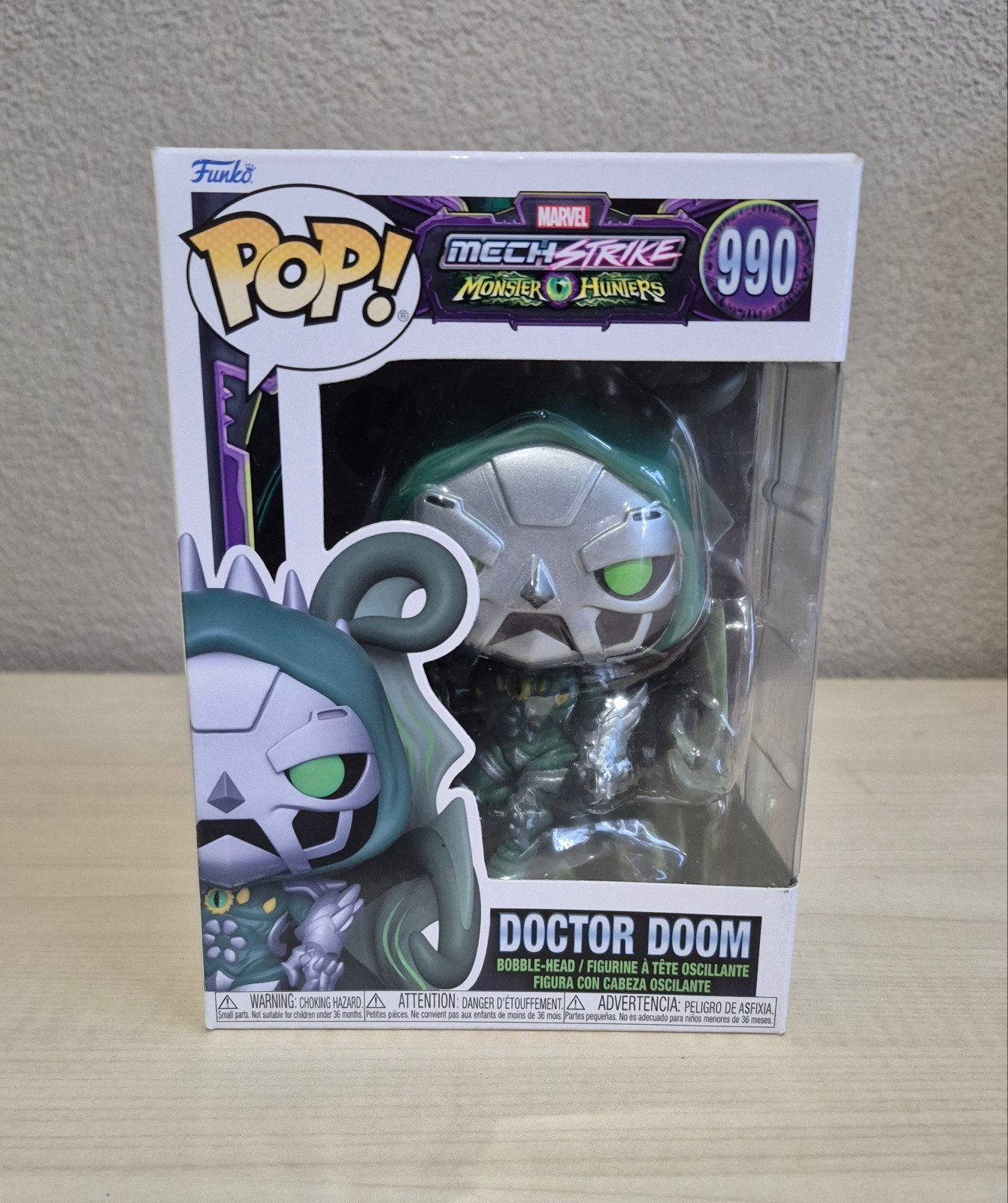 Funko Pop! 990 Marvel Doctor Doom, Ophalen of Verzenden, Nieuw