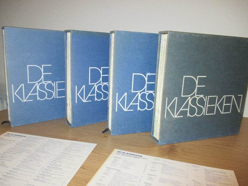 4 BOXEN MET KLASIEKEMUZIEK LP`S, Ophalen, Boxset, Gebruikt, Overige formaten