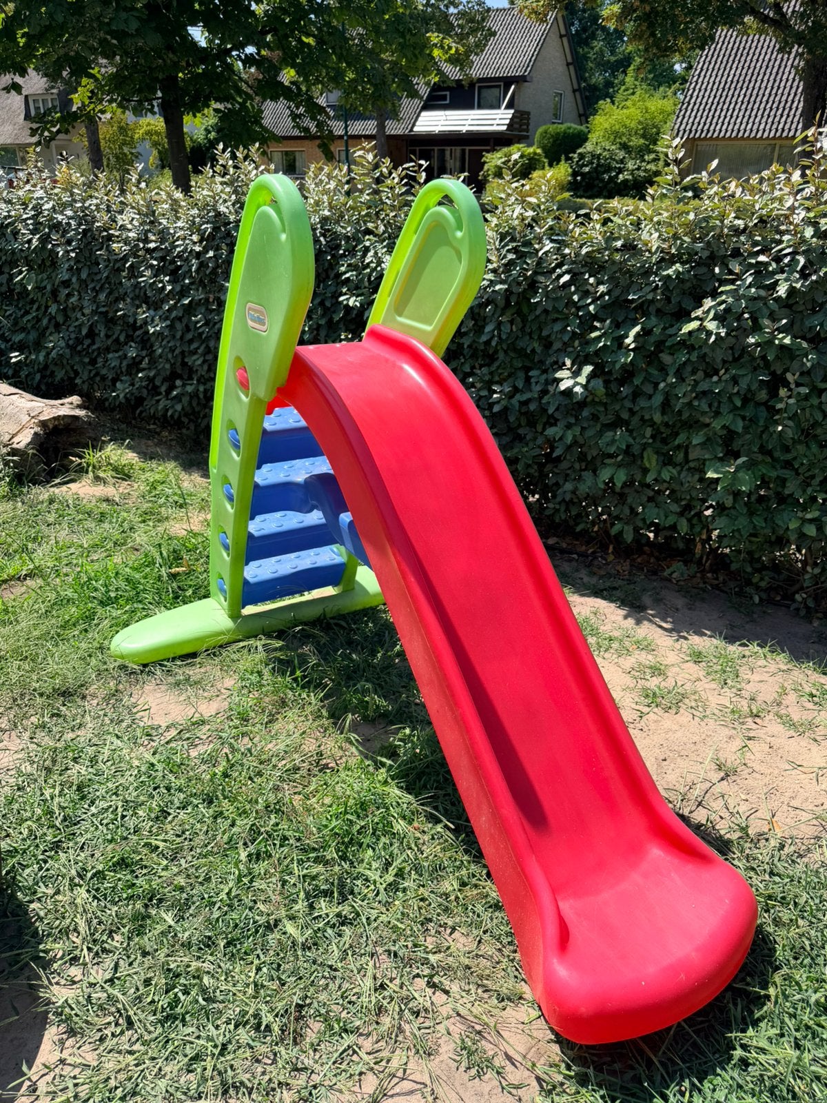 Little Tikes glijbaan groot in groen/rood/blauw, Ophalen, Zo goed als nieuw, Glijbaan