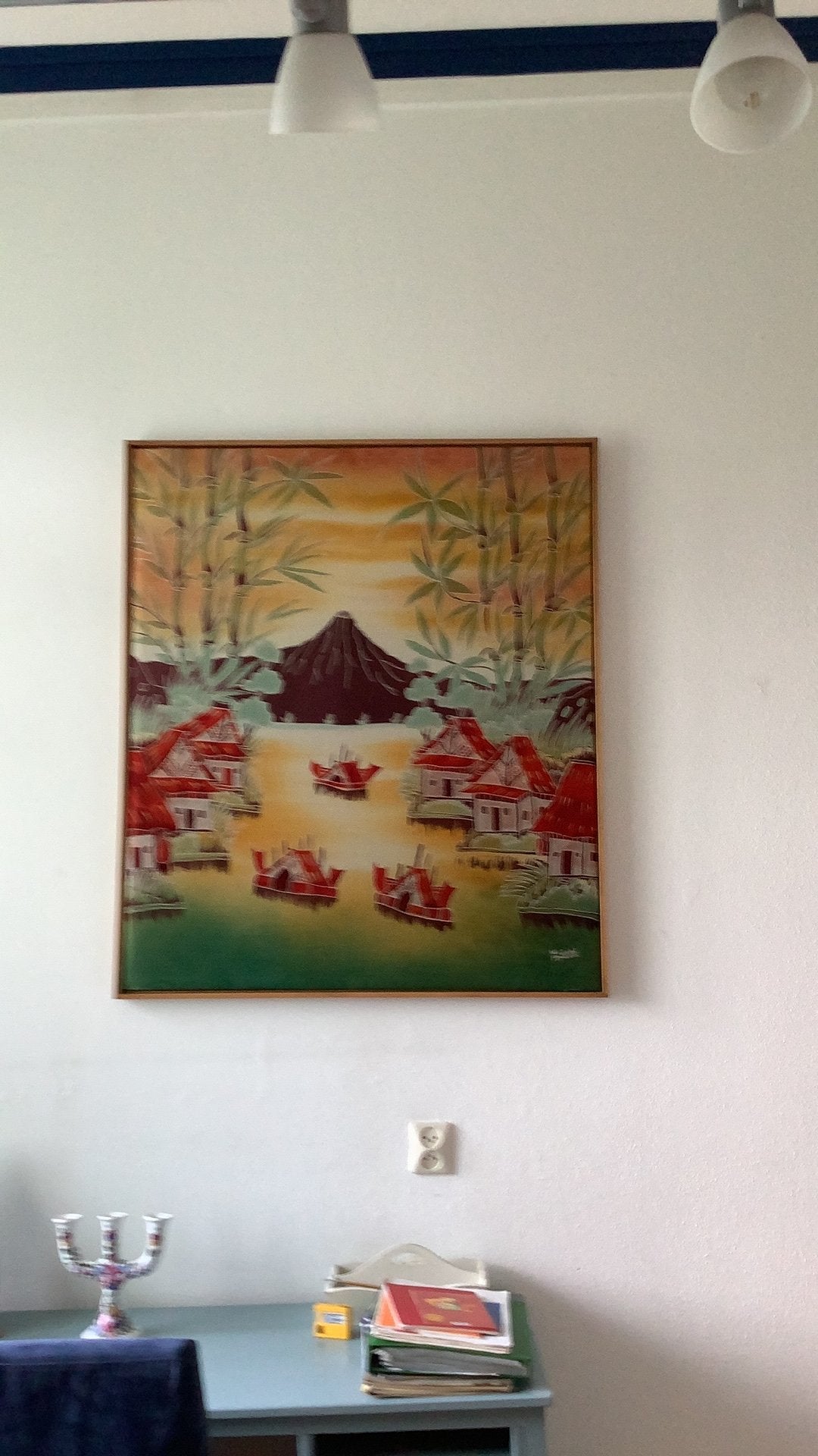 Batikdoek, Ophalen