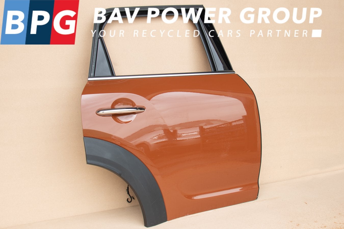 PORTIER RECHTS ACHTER COMPLEET Mini Countryman (F60), Auto-onderdelen, Gebruikt, Deur, Achter, Mini