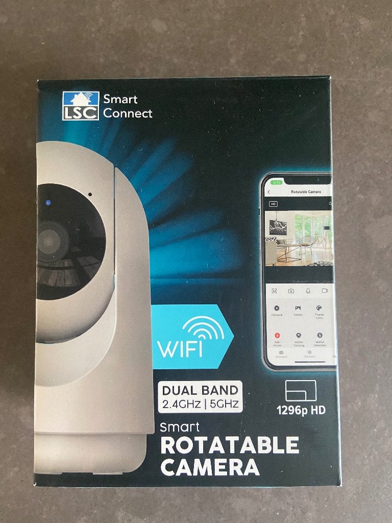 LSC roterende camera, Ophalen of Verzenden, Zo goed als nieuw, Binnencamera