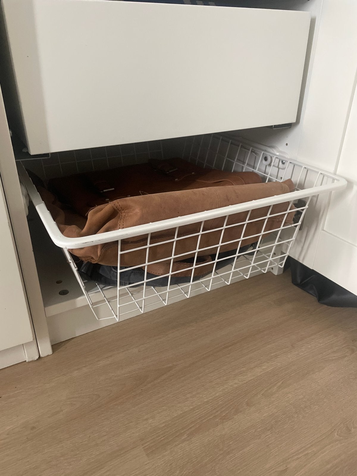 IKEA Komplement Fijn draadmand met uittrekrail 50x58, Ophalen, Gebruikt