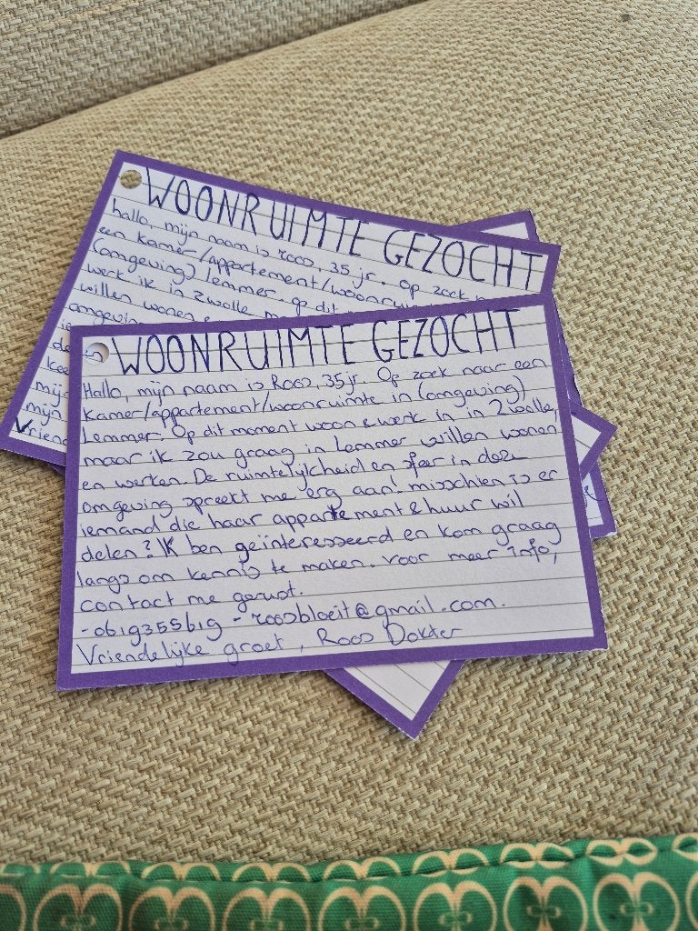 (OMGEVING) LEMMER WOONRUIMTE GEZOCHT, Ophalen, Zo goed als nieuw