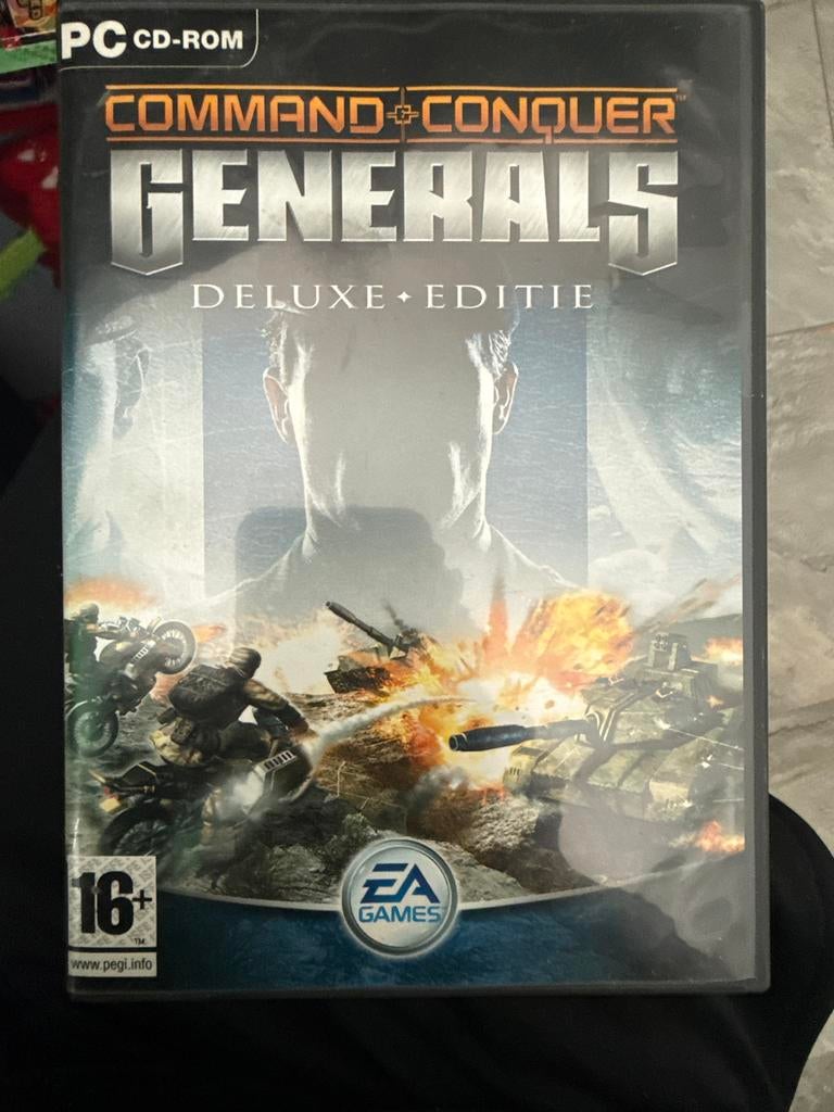 Command & Conquer Generals Deluxe Editie PC CD-ROM, Online, Gebruikt, 1 speler, Ophalen of Verzenden