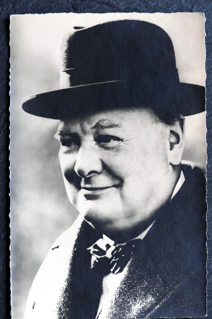Winston Churchill, Verzenden, 1940 tot 1960, Ongelopen, Sterren en Beroemdheden