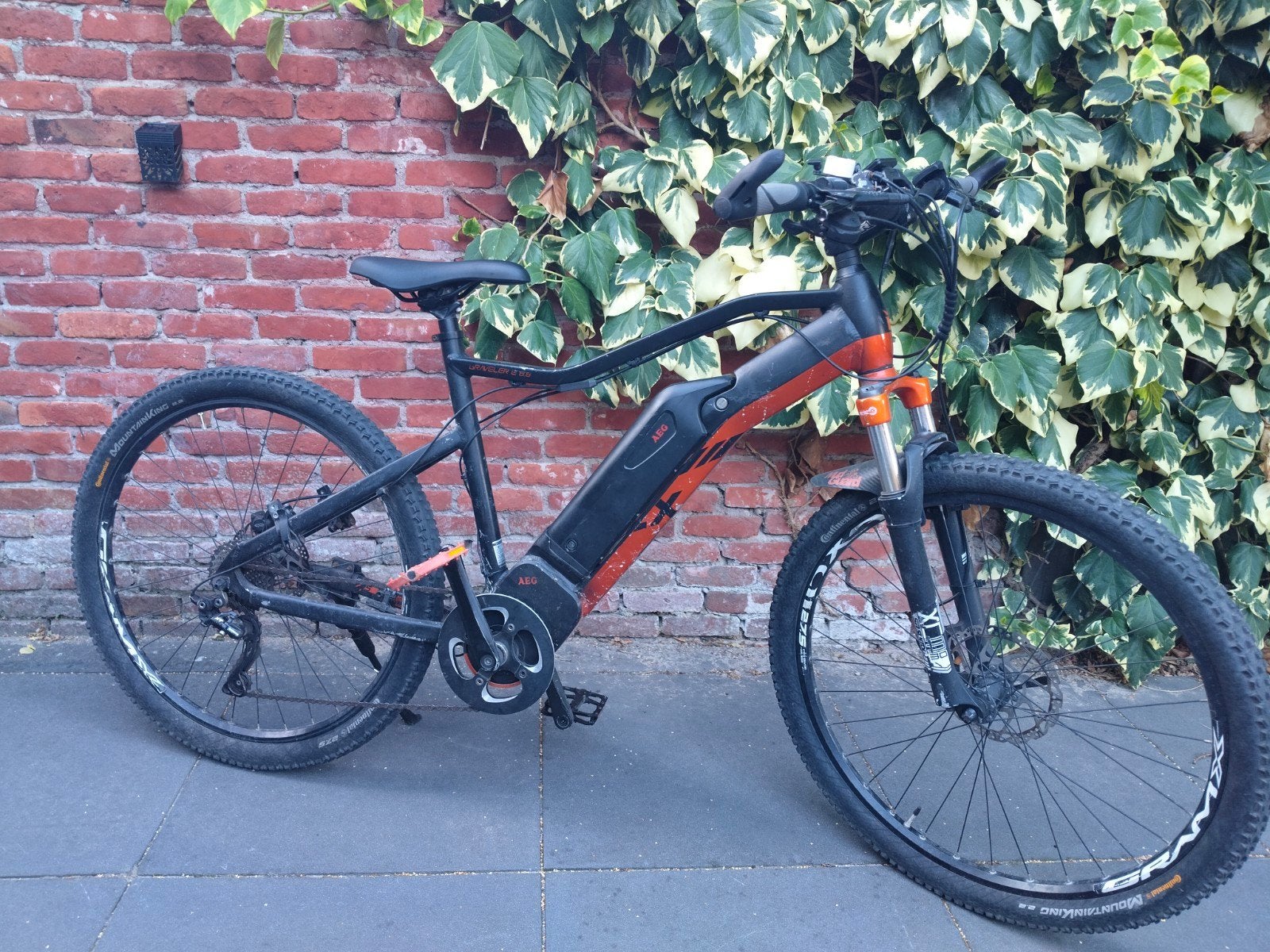 e-mtb e-mountainbike middenmotor 600wh accu elektrische mtb, Fietsen en Brommers, Elektrische fietsen, Gebruikt, 51 tot 55 cm