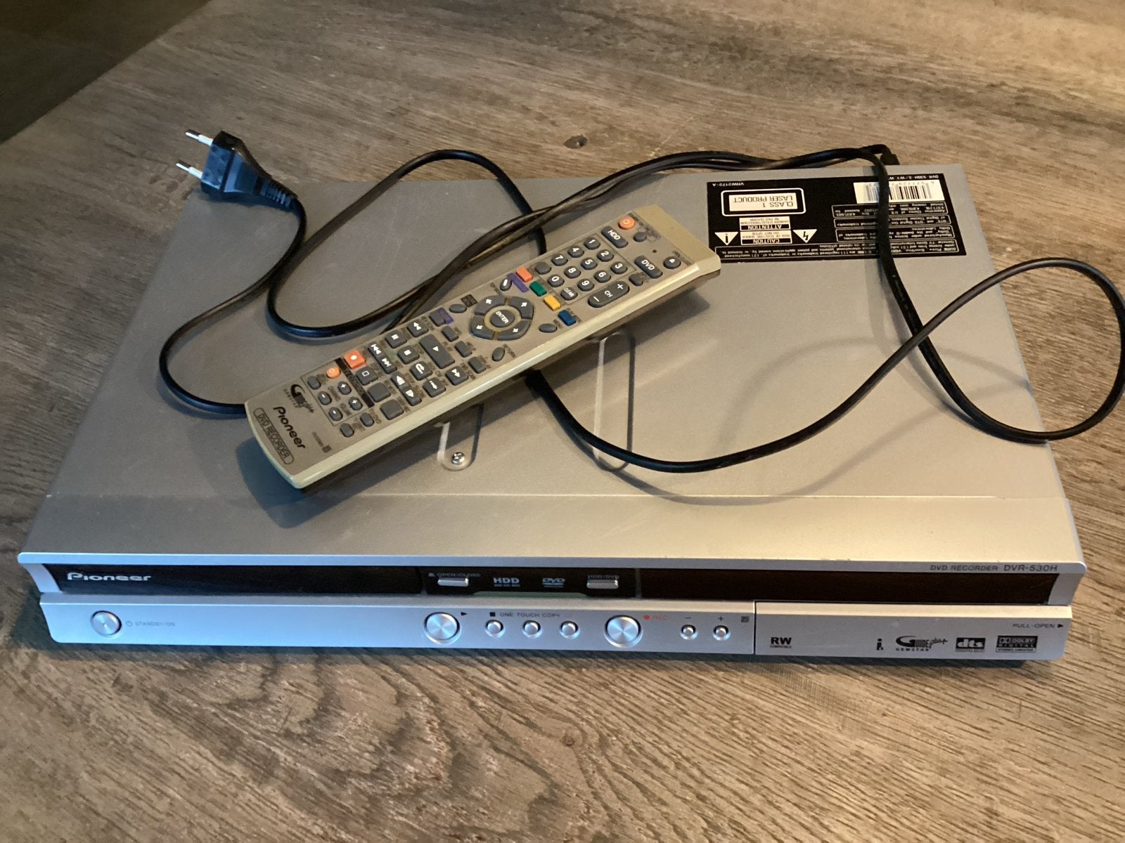 Pioneer DVD Recorder DVR-530H, Ophalen of Verzenden, Gebruikt, Dvd-recorder, Pioneer
