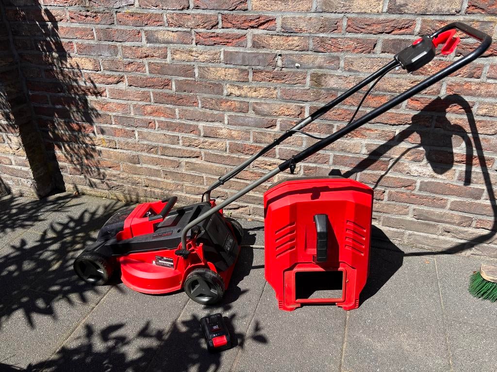 Einhell accu grasmaaier GE-CM 18/30 Li, Ophalen, Zo goed als nieuw
