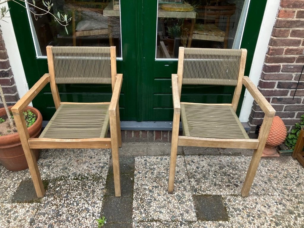 Karwei Devon Tuinstoelen, Ophalen, Gebruikt, Hout