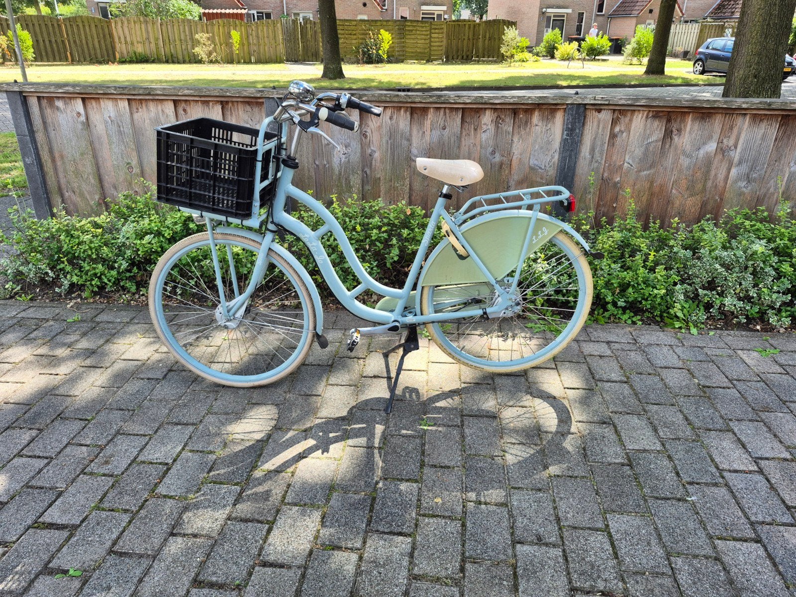 Sparta Lo La-Yo damesfiets met mandje, Terugtraprem, Sparta, Ophalen of Verzenden, 50 tot 53 cm