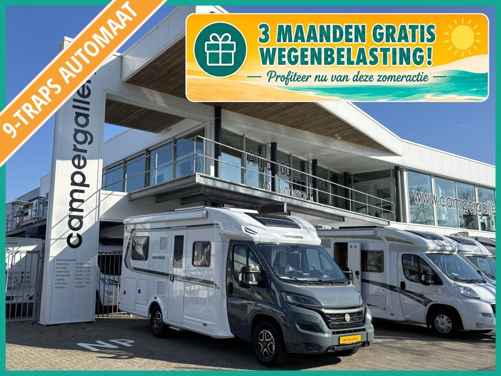 Weinsberg CaraSuite 650 MF 9-TRAPS AUTOMAAT FRANSBED+HEFBED, Automaat, Weinsberg, Fiat, 7 tot 8 meter