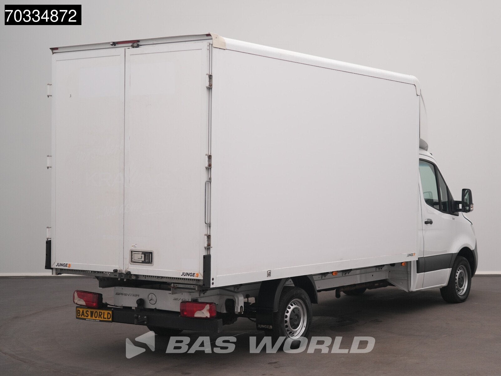 Mercedes Sprinter 317 CDI Automaat 3,5t Trekhaak 170PK Bakwa, Automaat, Stof, Gebruikt, Euro 6