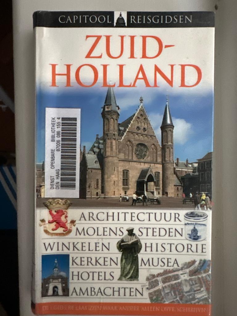 Capitool Reisgids Zuid-Holland - Architectuur & Historie, Boeken, Gelezen, Capitool, Europa, Ophalen of Verzenden