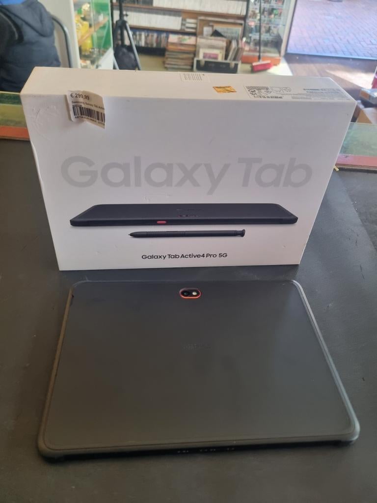 Samsung Galaxy Tab Active4 Pro 5G 128GB Zwart, Computers en Software, Android Tablets, 10 inch, Support@samsung.com, Samsung House, 2000 Hillswood Drive, Chertsey, Surrey, KT16 0RS, UK