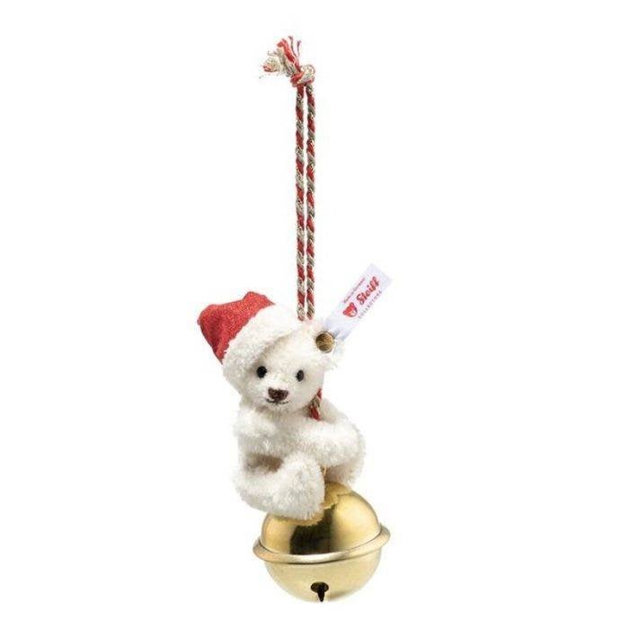 2025 Steiff 008023 Ornament Beer op bel, 10cm., Info@steiff.com, Steiff, Richard-Steiff-Straße 4, Giengen, Steiff