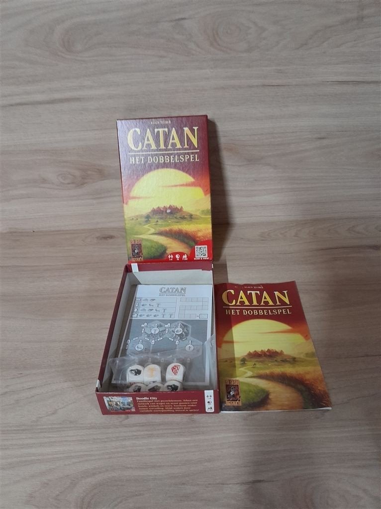 De kolonisten van Catan - het dobbelspel - s3507, Verzenden, Zo goed als nieuw