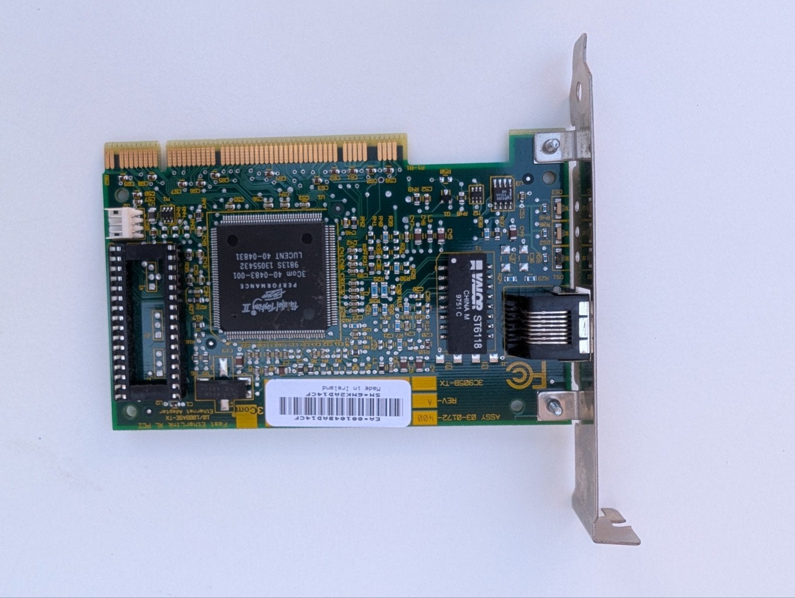 3Com 3C905B-TX Fast EtherLink XL PCI Netwerkkaart, Ophalen of Verzenden, Gebruikt, Intern, 3Com