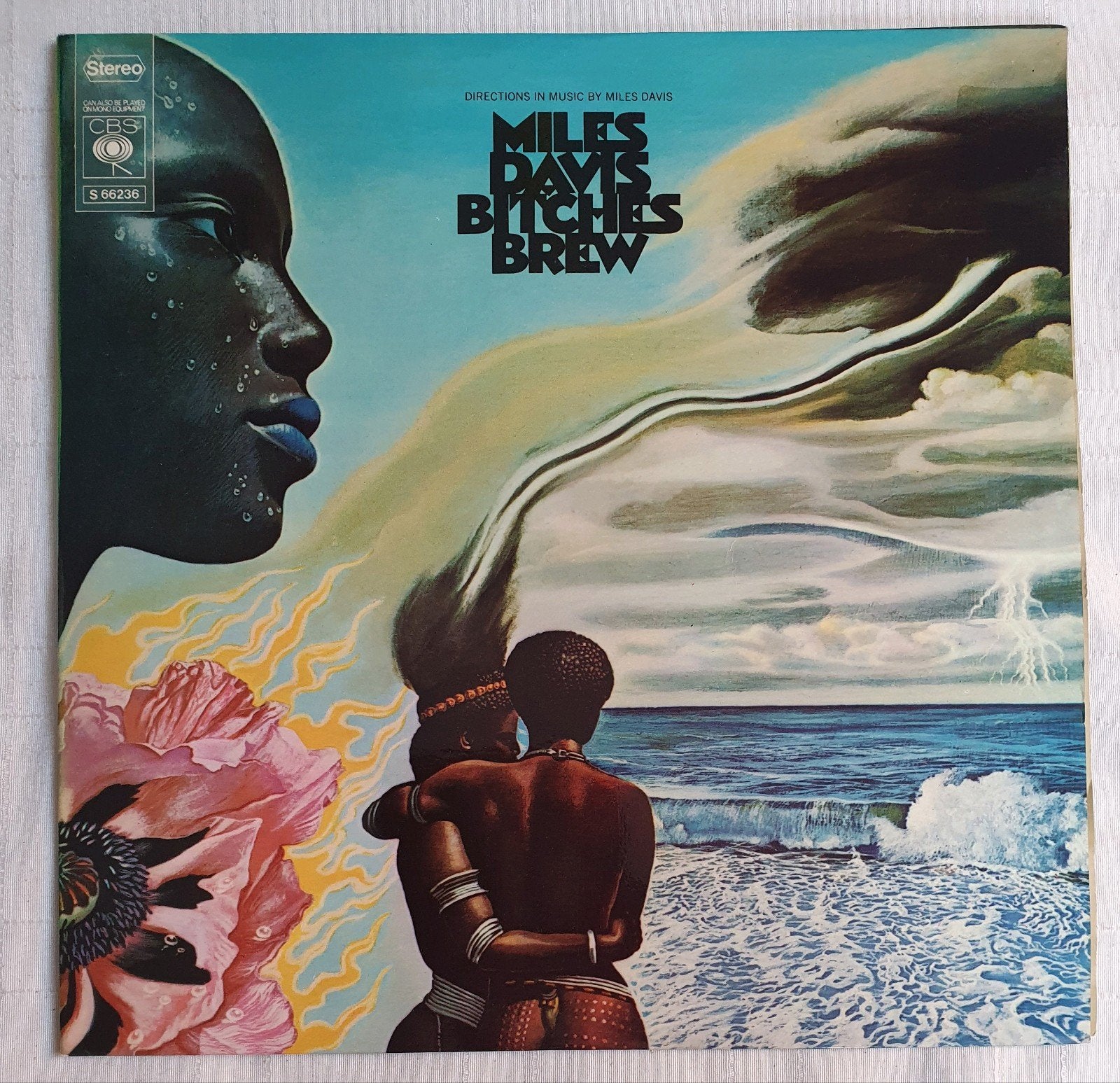 2LP Miles Davis - Bitches brew - S 66236, Verzenden, Zo goed als nieuw, 12 inch, Inclusief binnenhoes