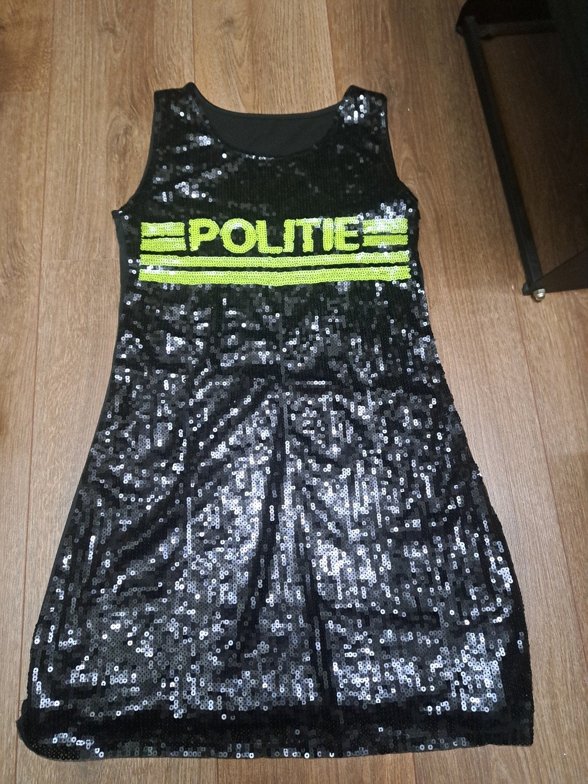carnavals politie jurkje maat XS/S, Ophalen, Zo goed als nieuw, Meisje