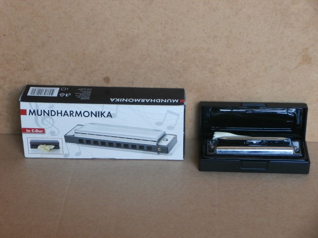 Mondharmonica C-Dur klein mond harmonica C-Majeur nieuw doos, Ophalen of Verzenden, Nieuw, C-mondharmonica, Met koffer of doosje
