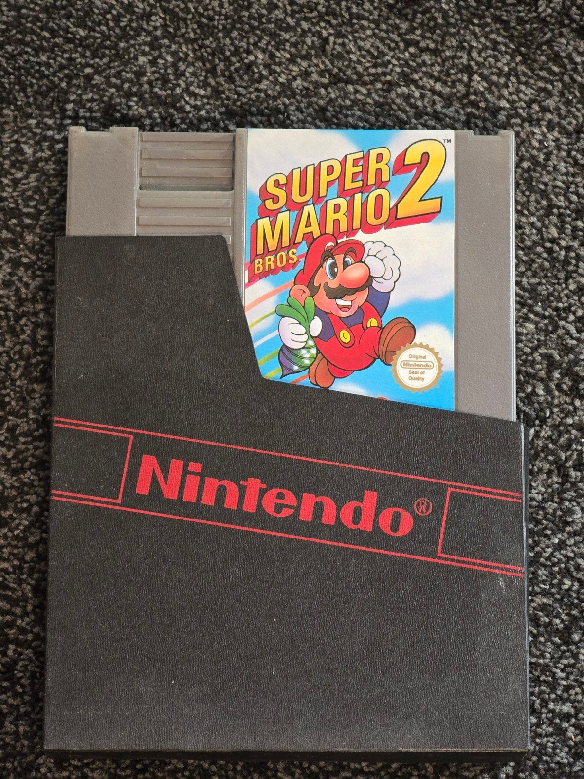 Super Mario Bros 2 NES - origineel, Spelcomputers en Games, Gebruikt, 1 speler, Ophalen of Verzenden, Vanaf 3 jaar
