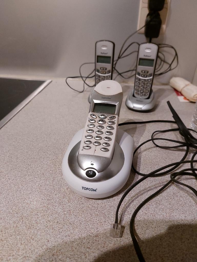 Telefoons Huis draagbaar       µ1g, Ophalen, 1 handset