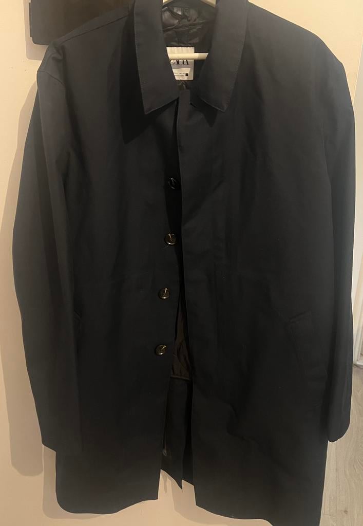 Regenjas Zara, Verzenden, Nieuw, Maat 52/54 (L), Zwart