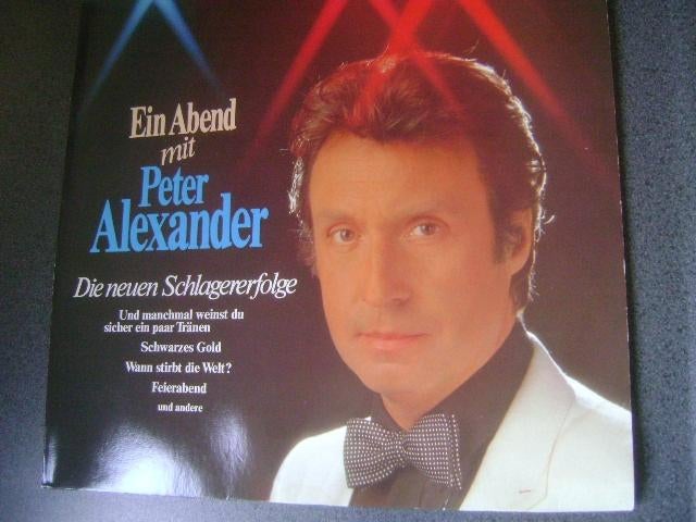 peter alexander--ein abend mit, Cd's en Dvd's, Vinyl | Pop, Ophalen of Verzenden, Gebruikt, Overige formaten