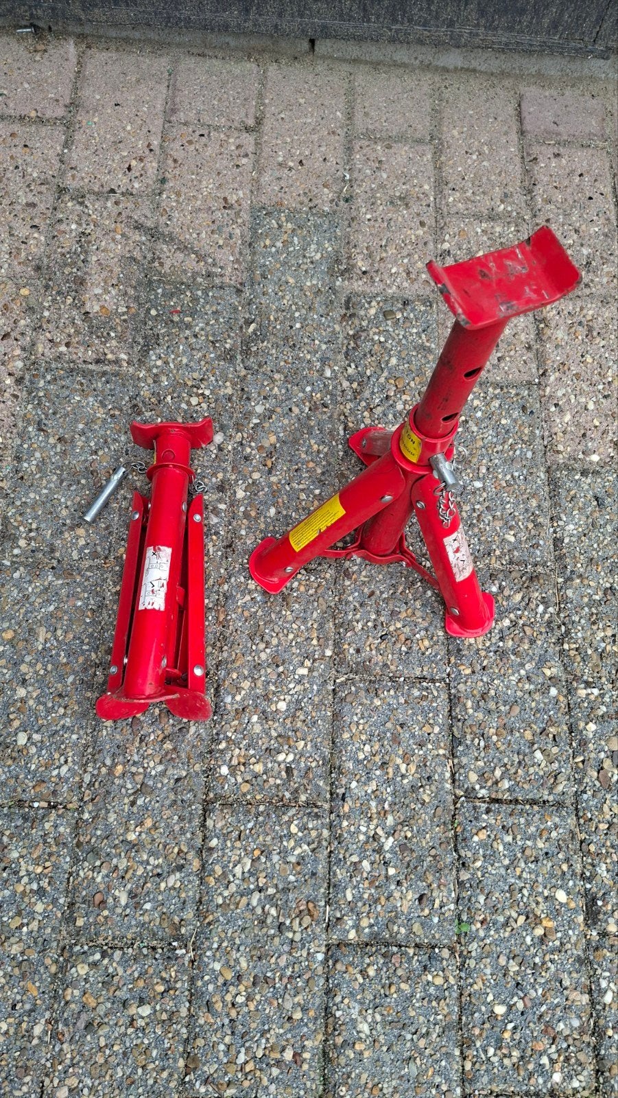 Assteun tot 2000kg, Auto diversen, Krikken, Ophalen, Gebruikt