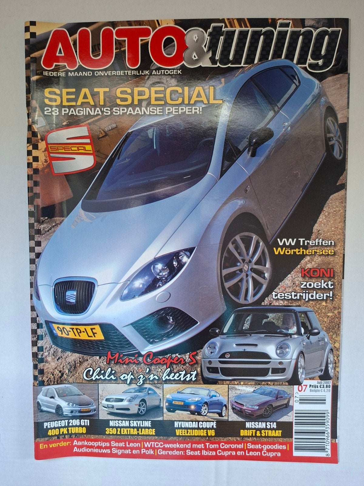 Auto & Tuning Magazine - SEAT Special (Juli 2007), Ophalen of Verzenden, Zo goed als nieuw, Algemeen