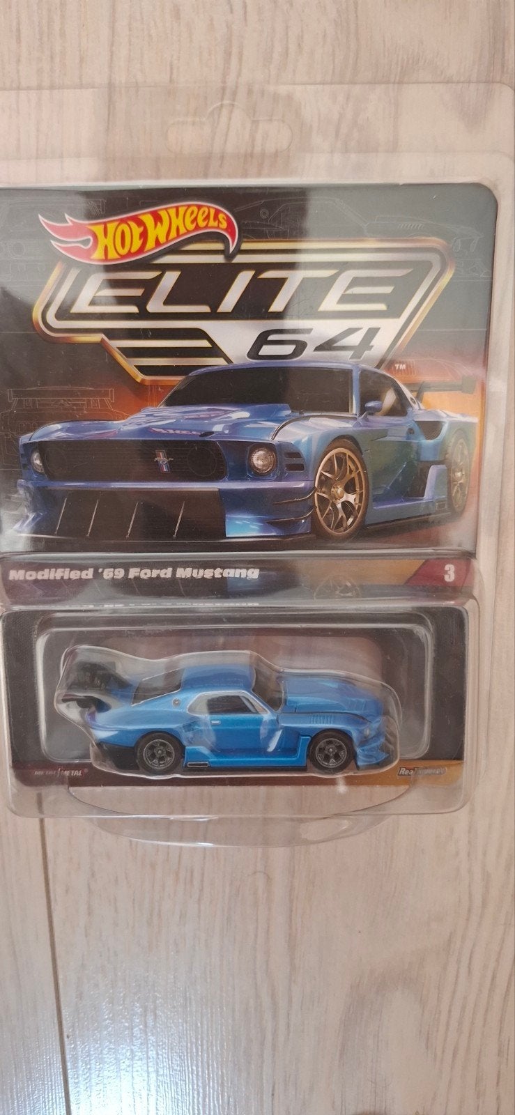 Hot Wheels Elite 64 Modified '69 Ford Mustang, Ophalen of Verzenden, Nieuw