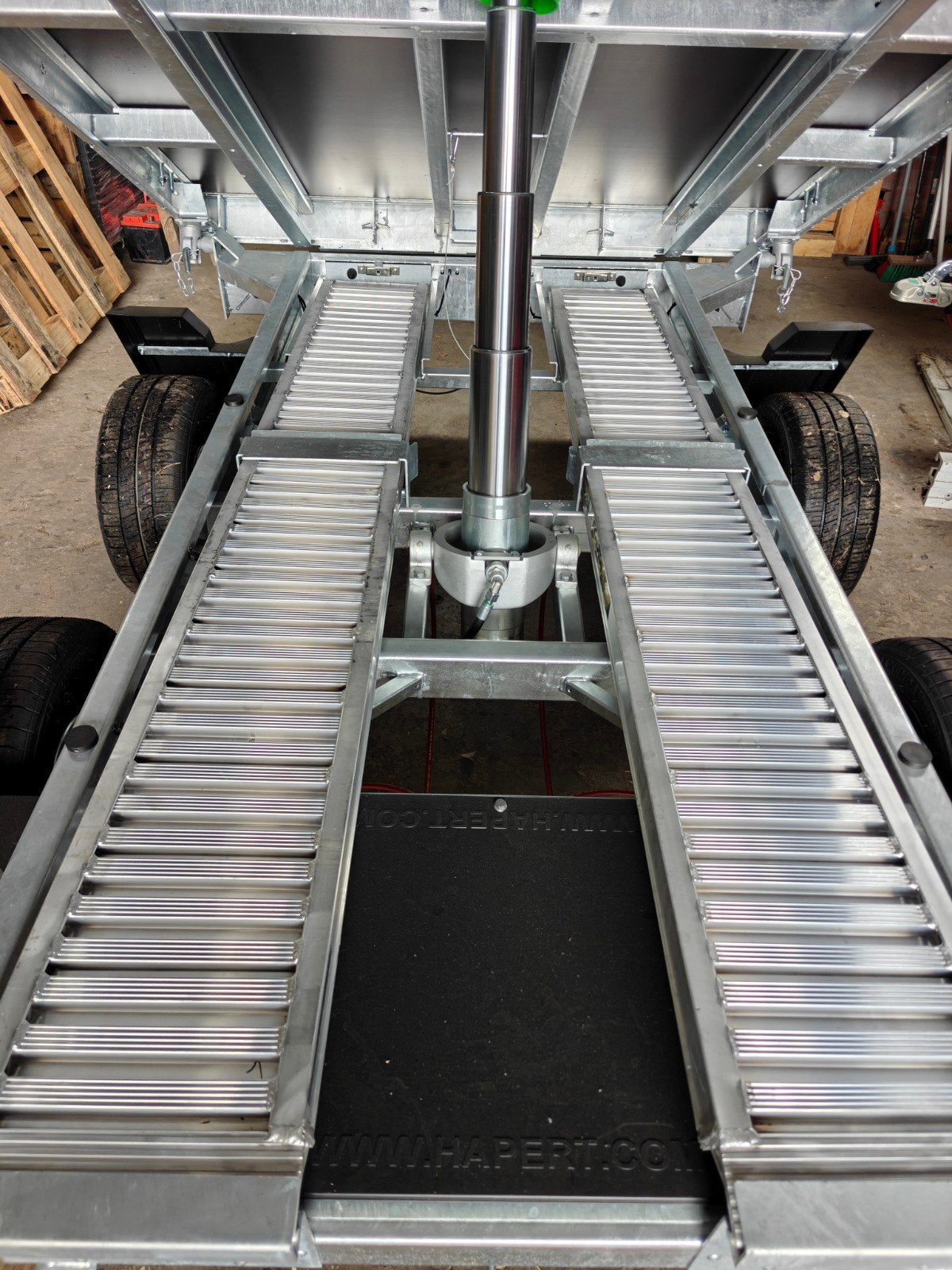 ACTIE! Set Aluminium oprijplaten aanhanger  3500KG, Auto diversen, Ophalen, Zo goed als nieuw