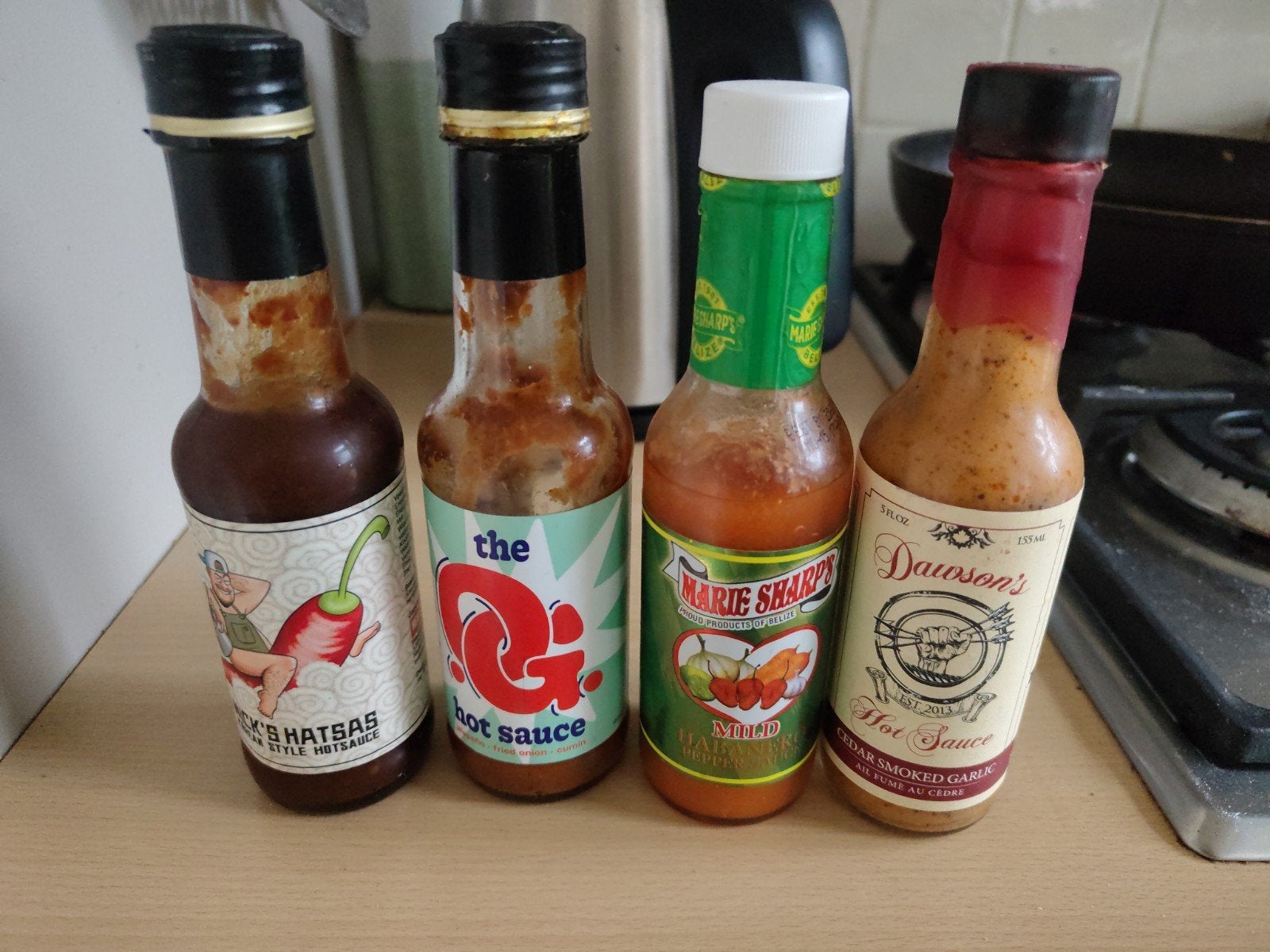 Hot sauce, Ophalen