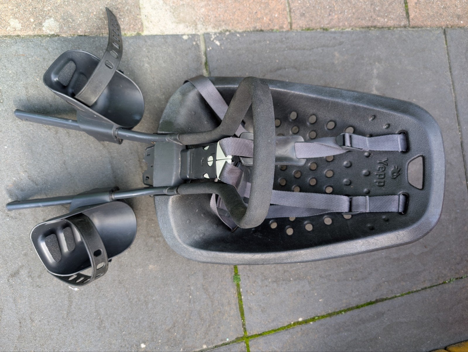 Yepp voorzitjes - zwart en groen, Fietsen en Brommers, Ophalen, Yepp, 0 t/m 18 kg, Voorzitje