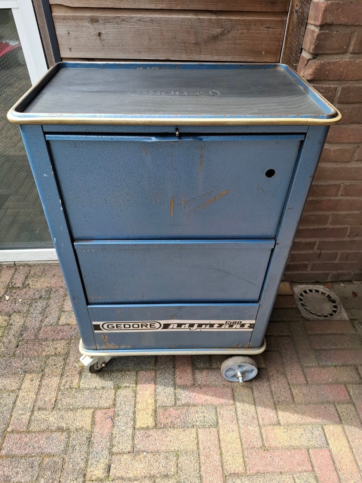 Gedore gereedschapswagen gevuld, Doe-het-zelf en Verbouw, Gereedschapskisten, Ophalen