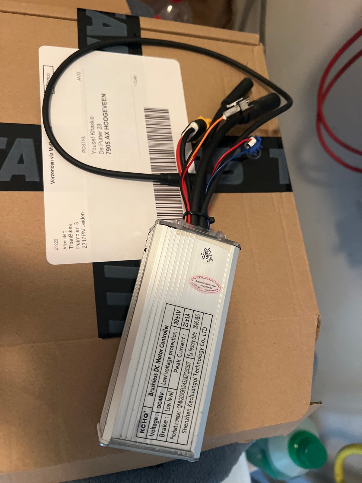 V20 Controller 48V 21A voor E-bike, Overige materialen, Nieuw, Motor, Ophalen