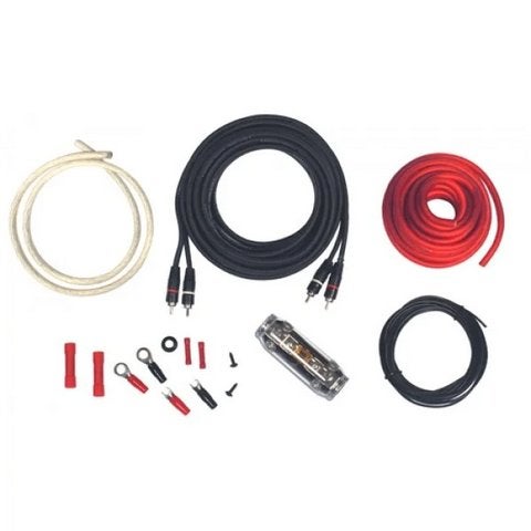 Rockford Fosgate RFK10 10mm2 Kabelset versterker aansluitset, Audio Design, Nieuw, Am Breilingsweg 3, 76709 Kronau, Duitsland