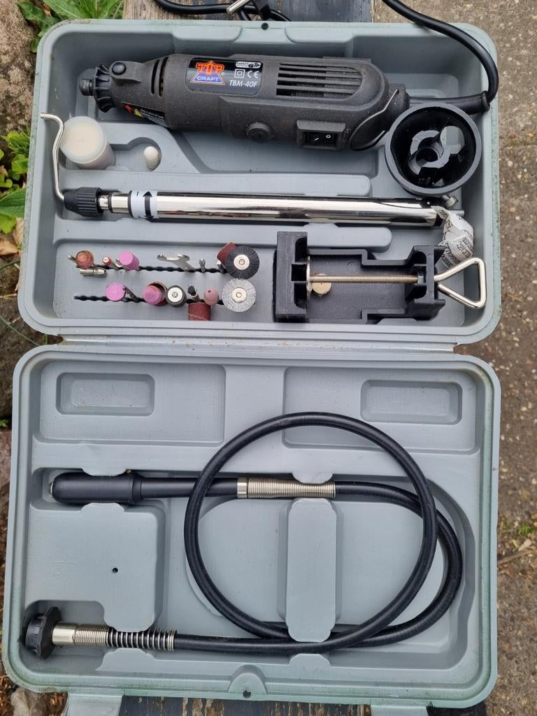 Top Craft Multitool TBM-40 met accessoires en flexibele as, Ophalen of Verzenden, Zo goed als nieuw