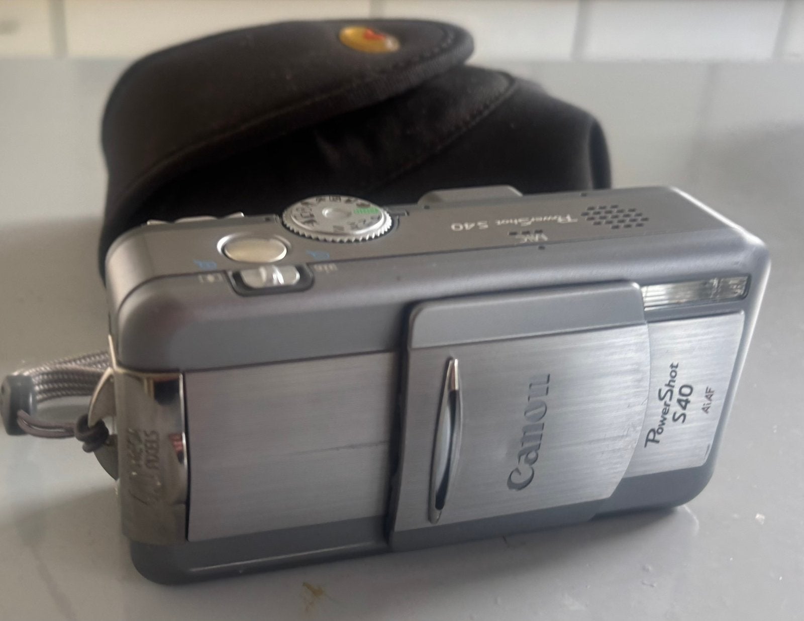 Canon PowerShot S40, Cameratas, Gebruikt, 4 megapixels, Ophalen of Verzenden