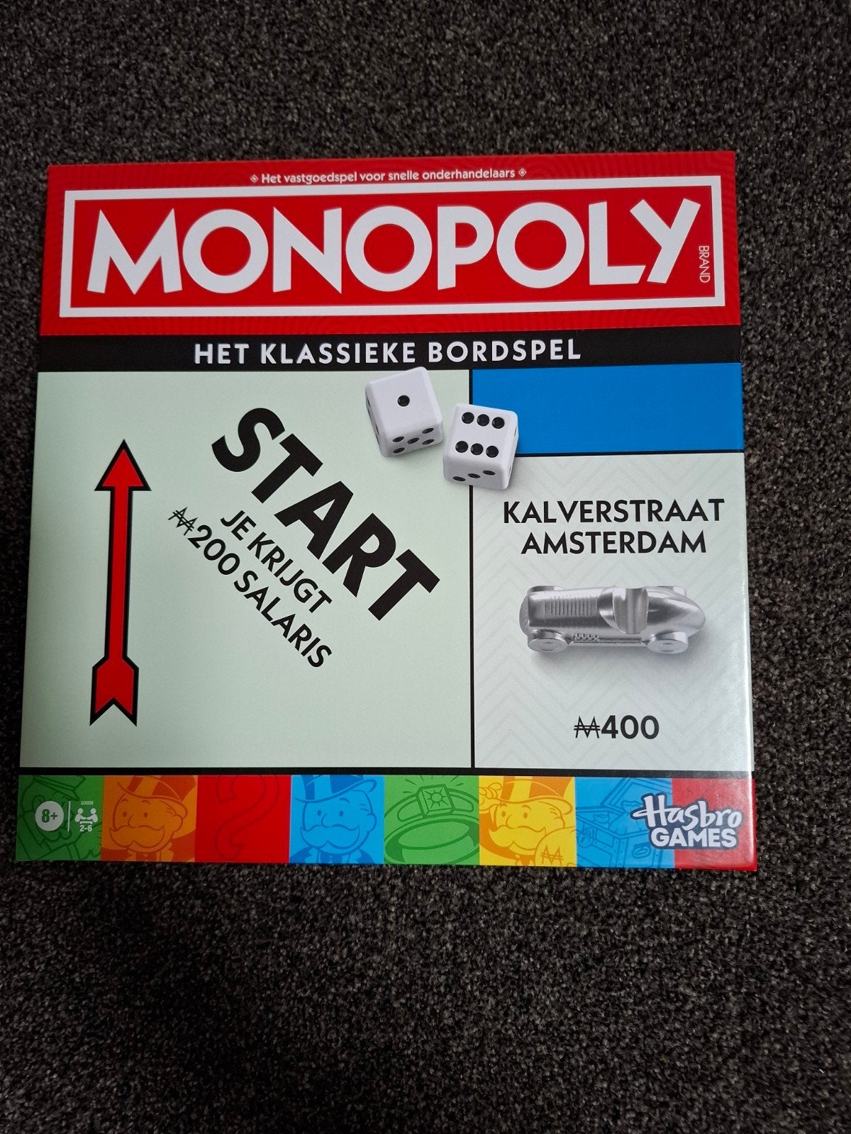 Monopoly Klassiek Bordspel - Nieuw in ongeopende doos, Ophalen of Verzenden, Nieuw, Hasbro Games