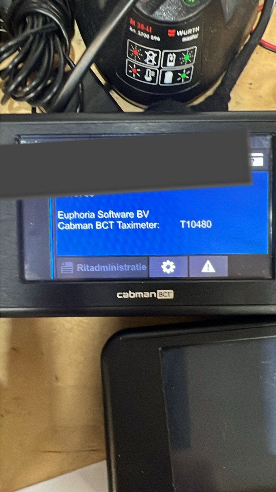 Nette Cabman G3 BCT Taximeter - Euphoria Software, Auto diversen, Ophalen of Verzenden, Gebruikt