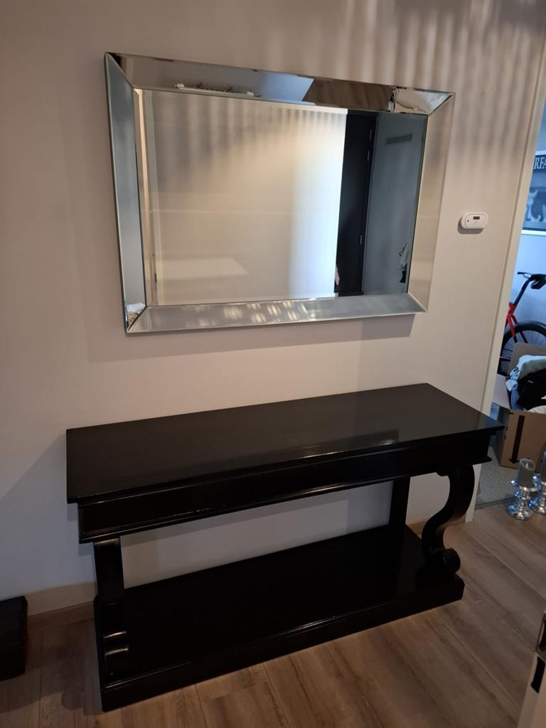 Bijzettafel wandtafel, Huis en Inrichting, Ophalen, 25 tot 50 cm, Rechthoekig